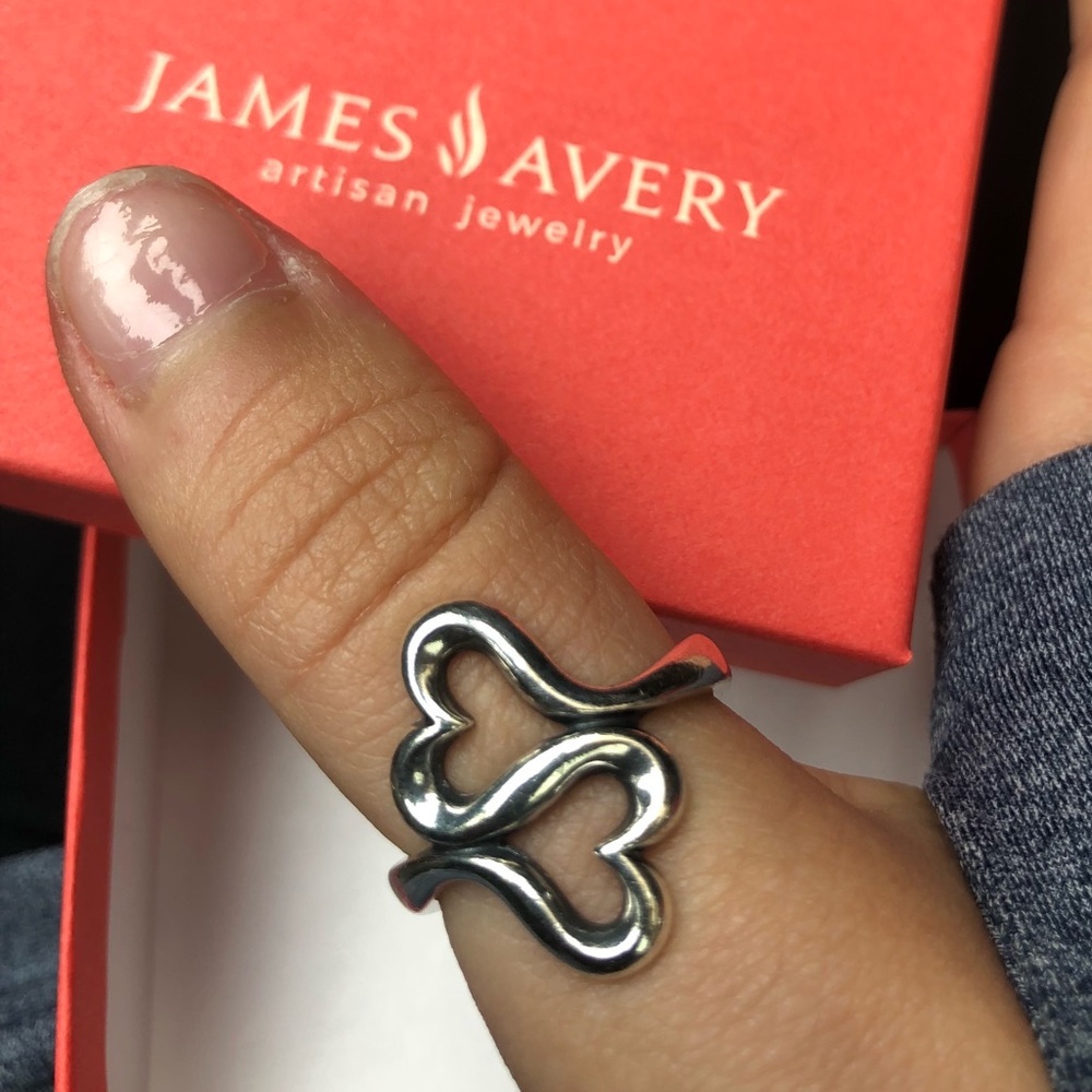 James Avery Heart to Heart Ring
